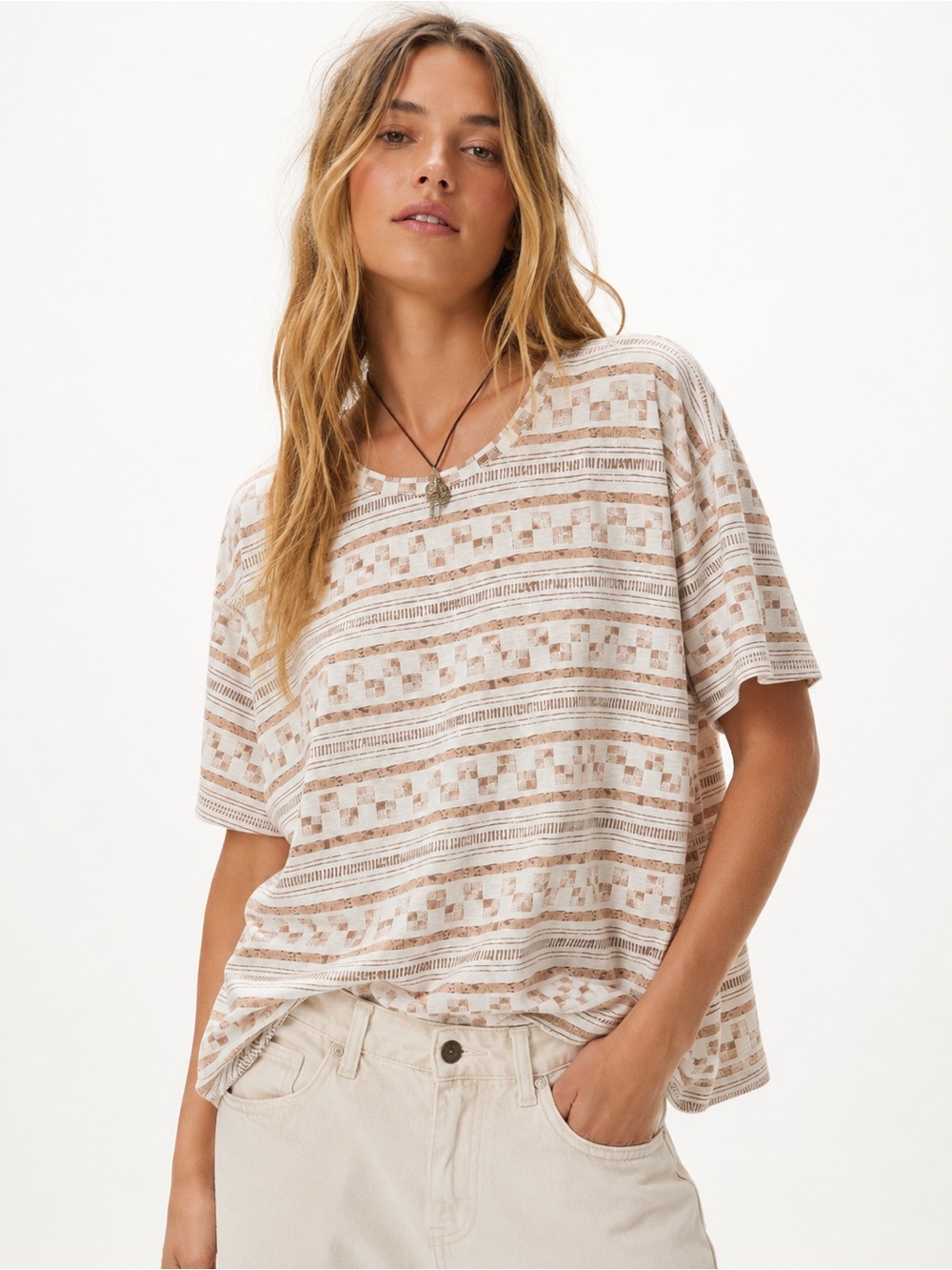 🌺 Free People We The Free “The Nina Tee”